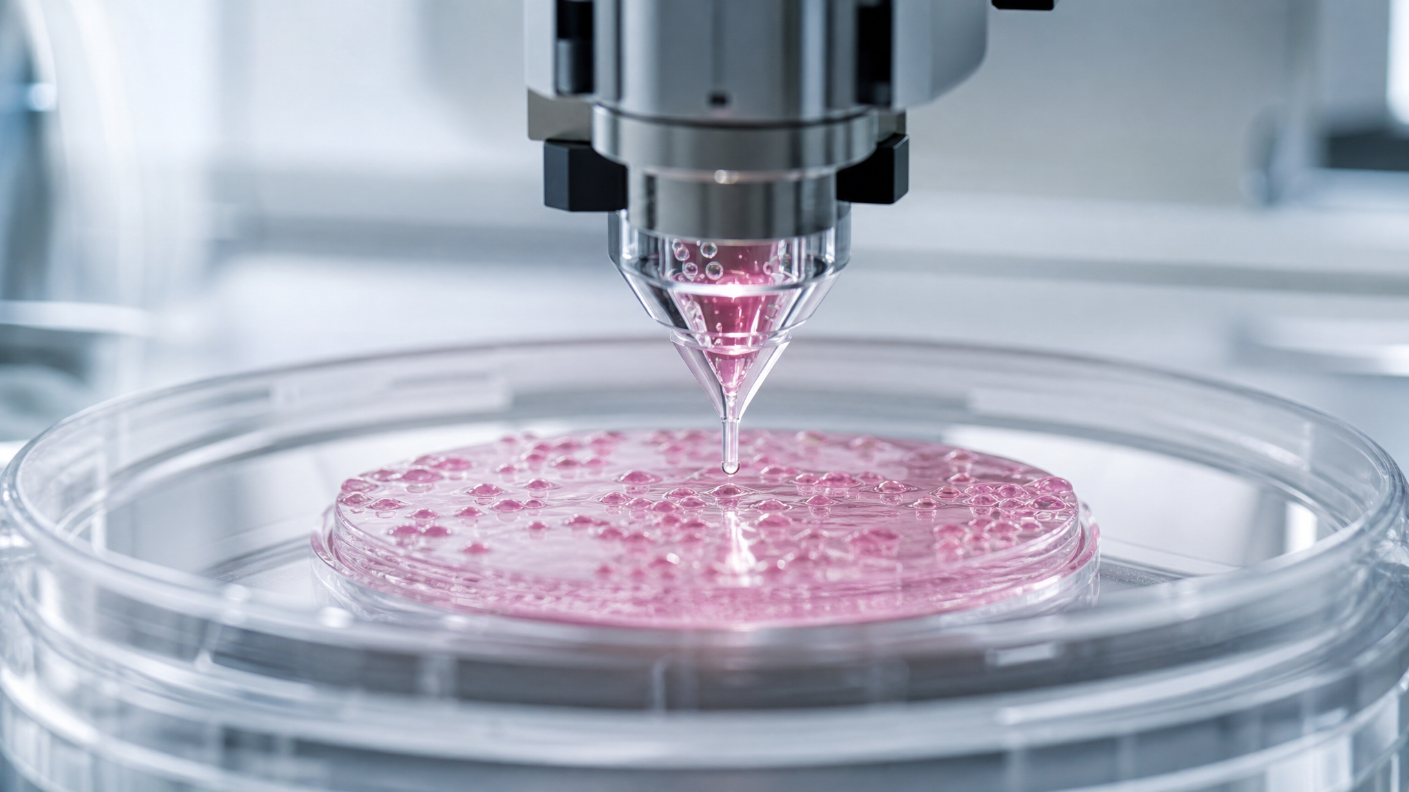 Bioprinted liver tissue